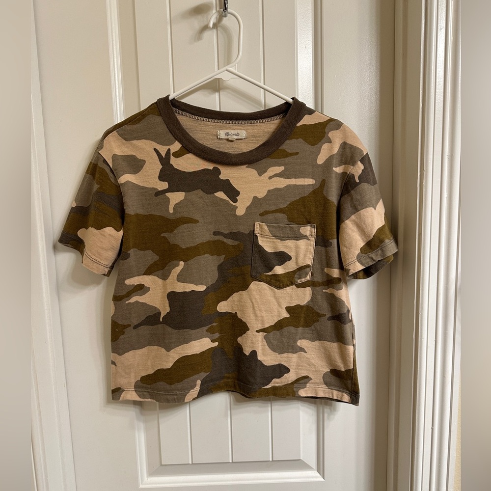 Madewell Cropped Boxy Tee